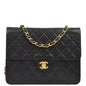 Chanel Flap Small Lambskin Black Shoulder Bag Style