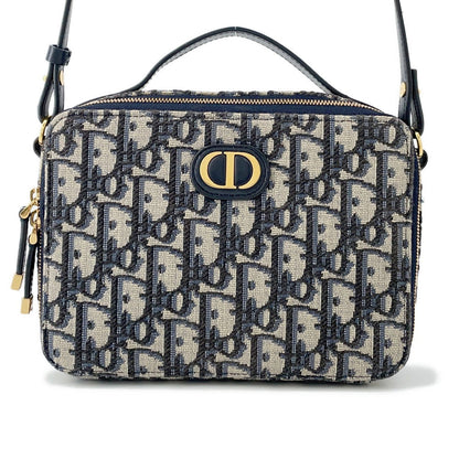 Dior Montaigne Canvas Beige Shoulder Bag