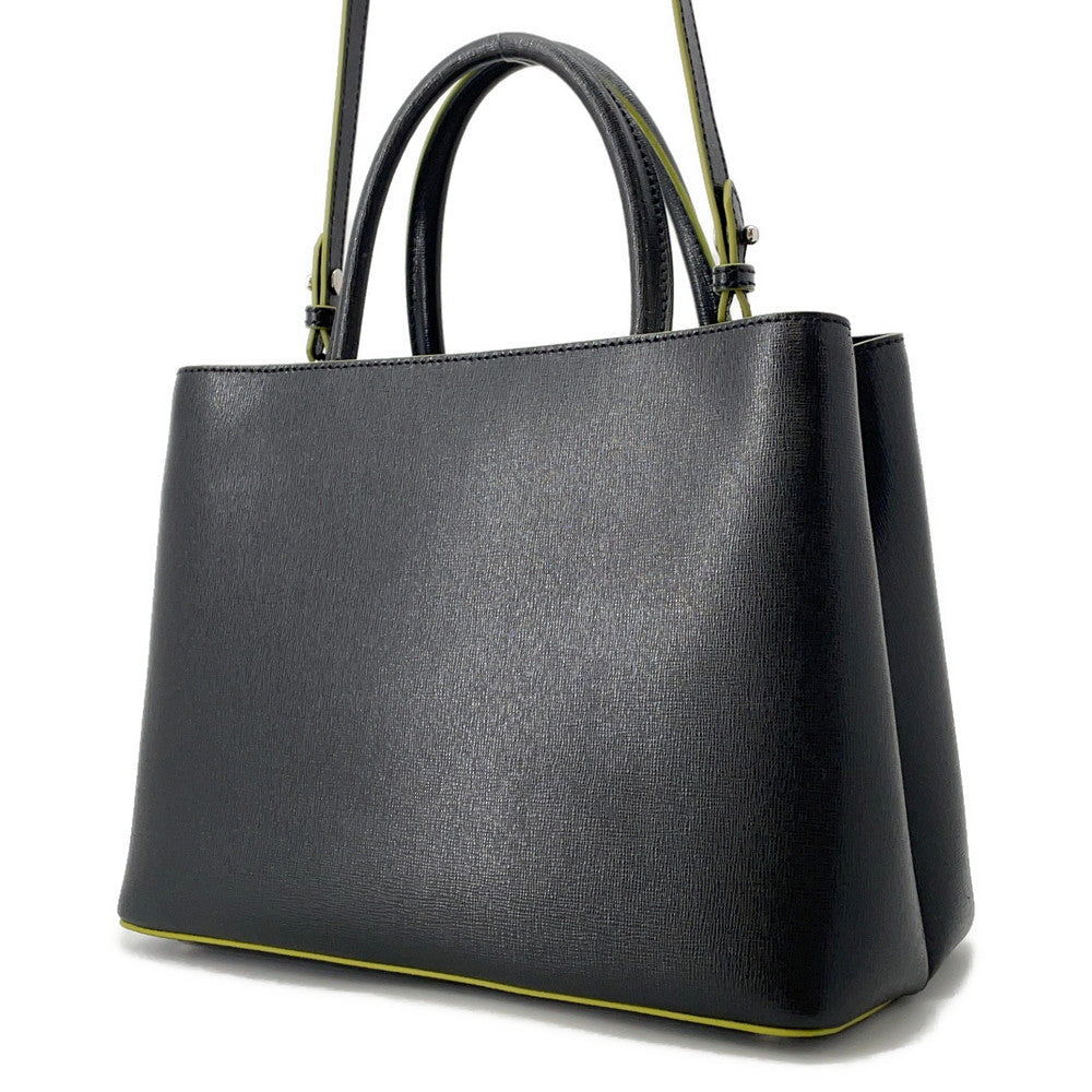 FENDI Petit to Jules Black/Multicolor Leather Mouton