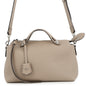 FENDI By the Way Selleria Greige8BL155 Calf Leather Size Medium