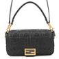FENDI FF motif baguette Black8BR600 Nappa Leather