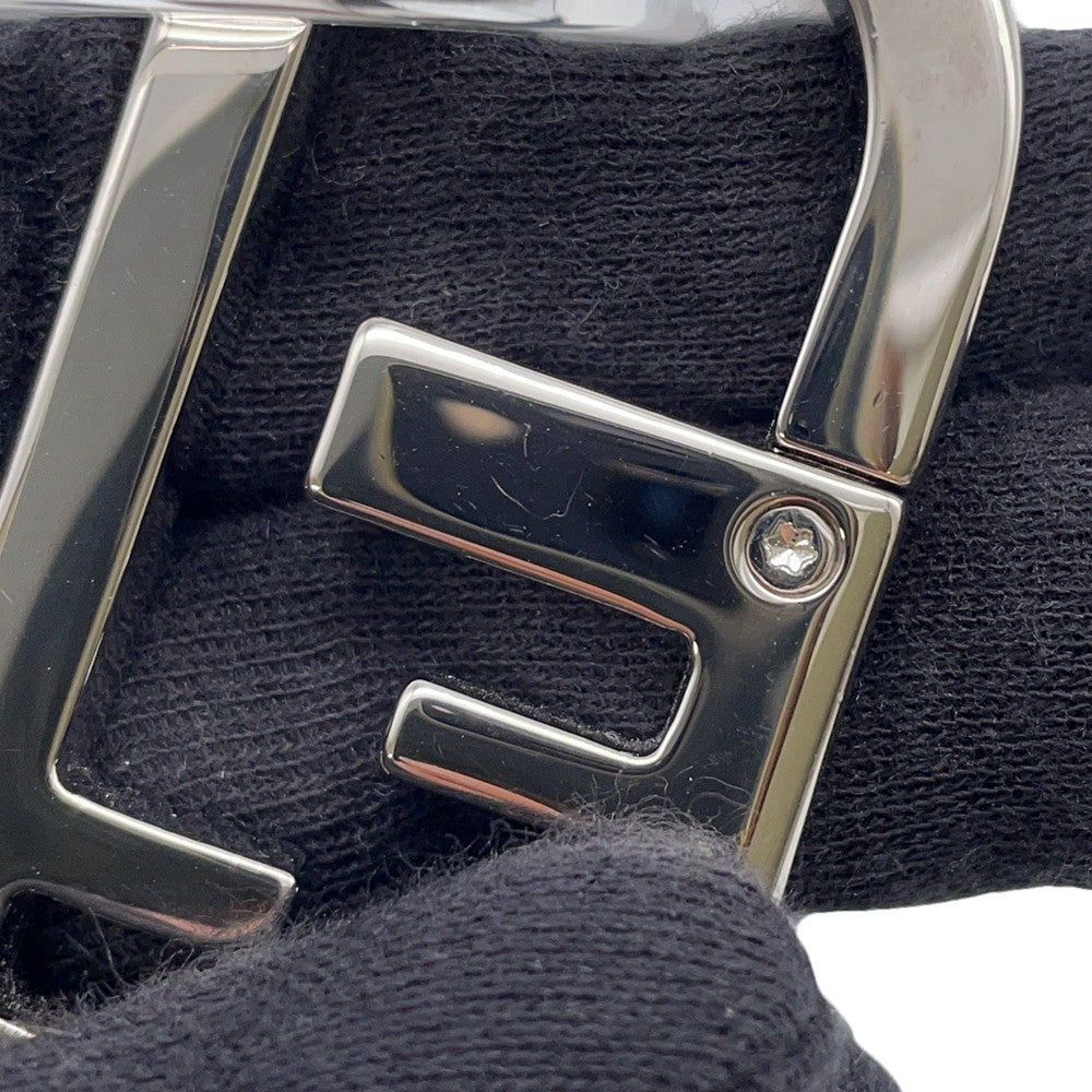 FENDI Strap You Handle Oarlock Silver/Transparent Metal Plastic