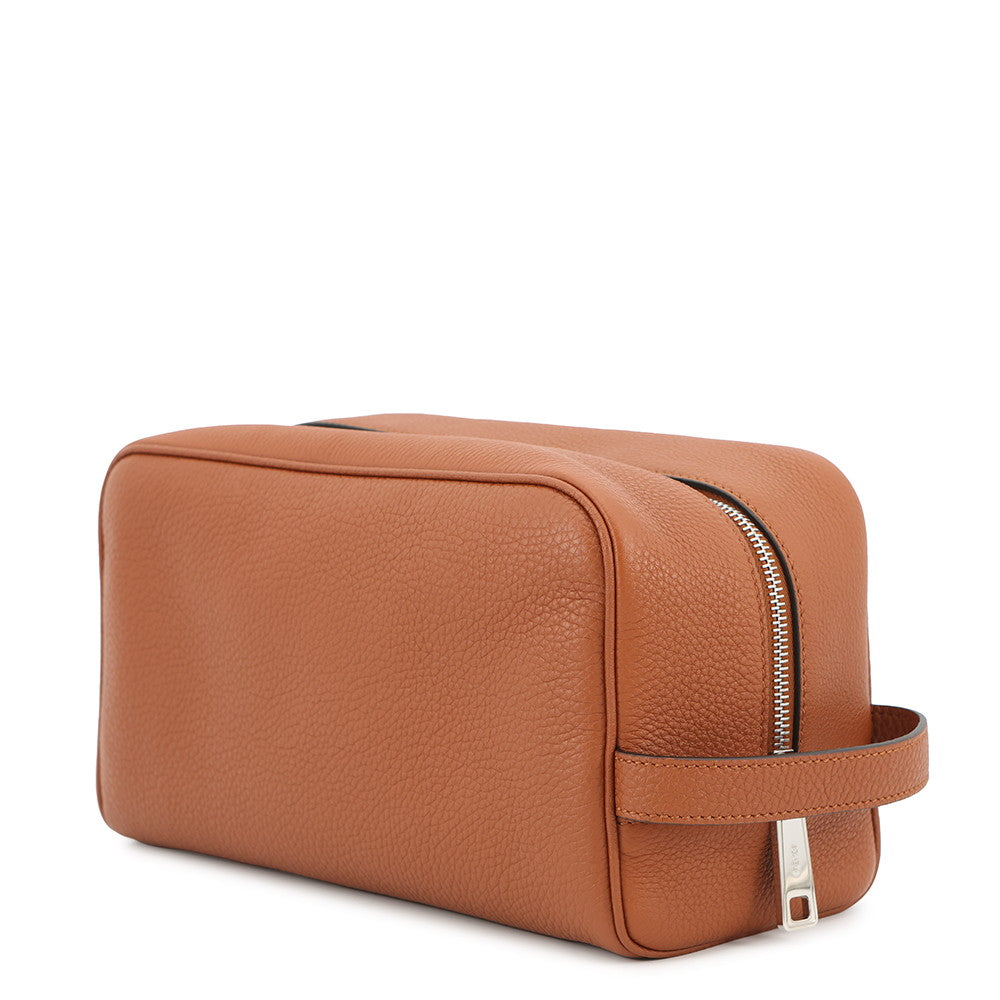 FENDI Clutch Bag Brown7AS378 Leather