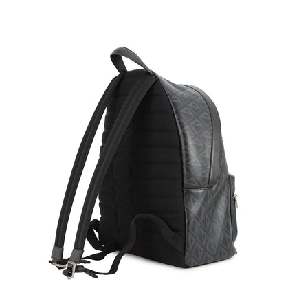 Dior Cddiamond Backpack Black Pvc Coated Canvas