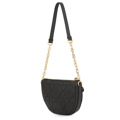 Dior Dior Star Macrocannage One Shoulder Bag Blacks3206Udbb Lambskin Faux Pearl