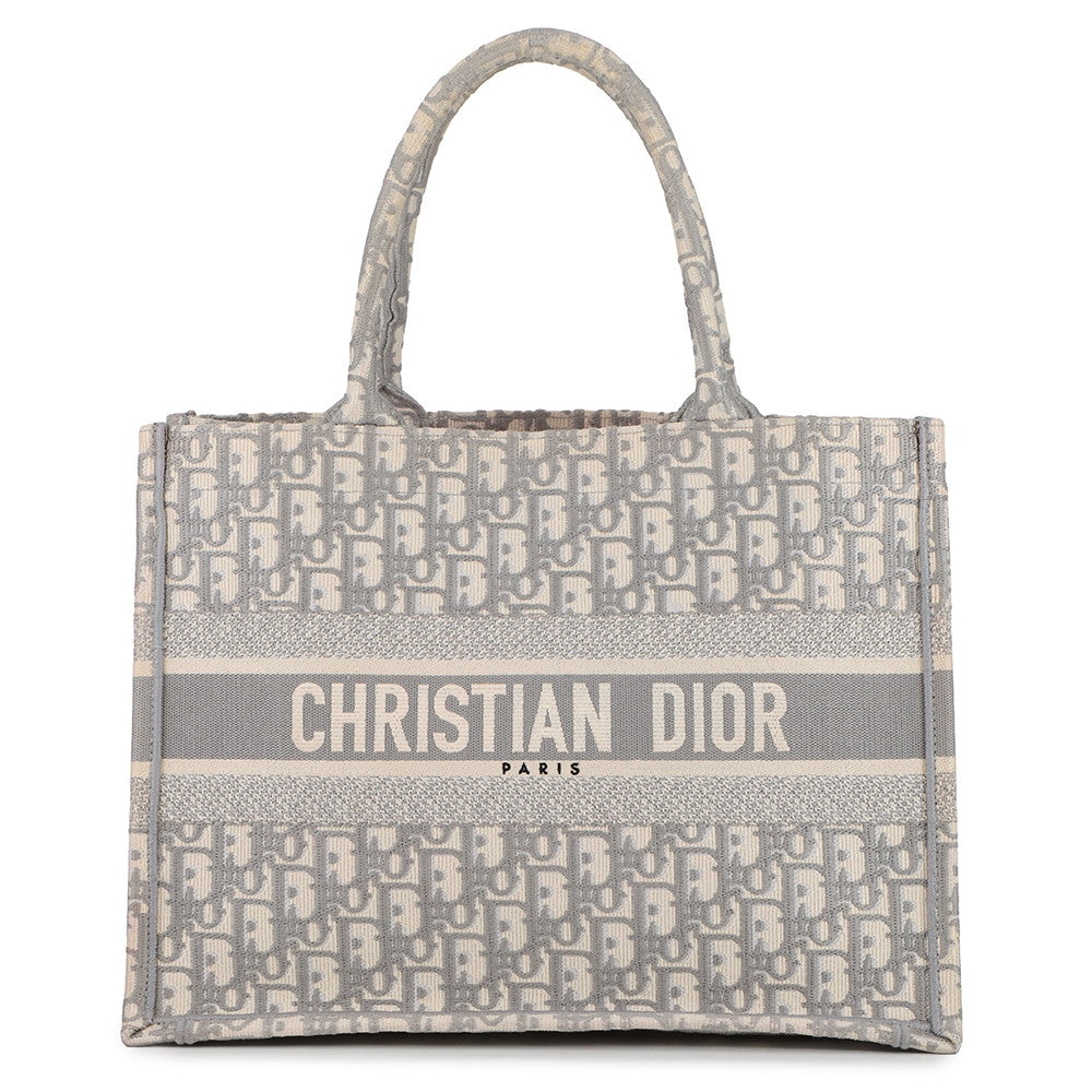 Dior Book Tote Canvas White Tote Bag Style 2