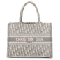 Dior Book Tote Canvas White Tote Bag Style 2