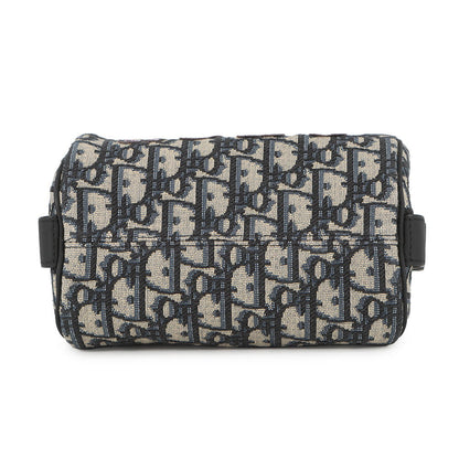 Dior Oblique Leather Black Shoulder Bag