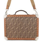 FENDI Trunk case Brown7VV134 PVC Leather