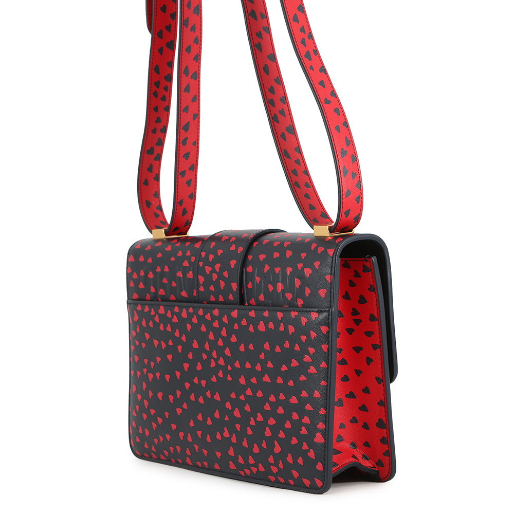 Dior Montaigne Leather Red Shoulder Bag