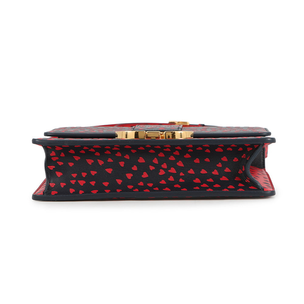 Dior Montaigne Leather Red Shoulder Bag