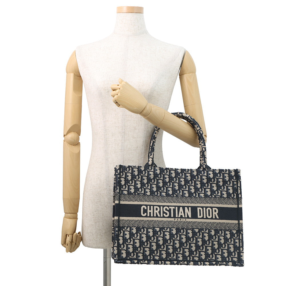 Dior Book Tote Canvas White Tote Bag Style 3