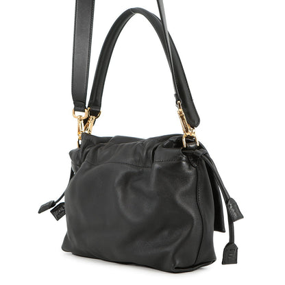 FENDI Mamma baguette Black8BR833 Leather Size Medium
