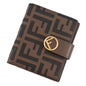 FENDI FENDI Bifold Wallet Brown8M0386 Leather