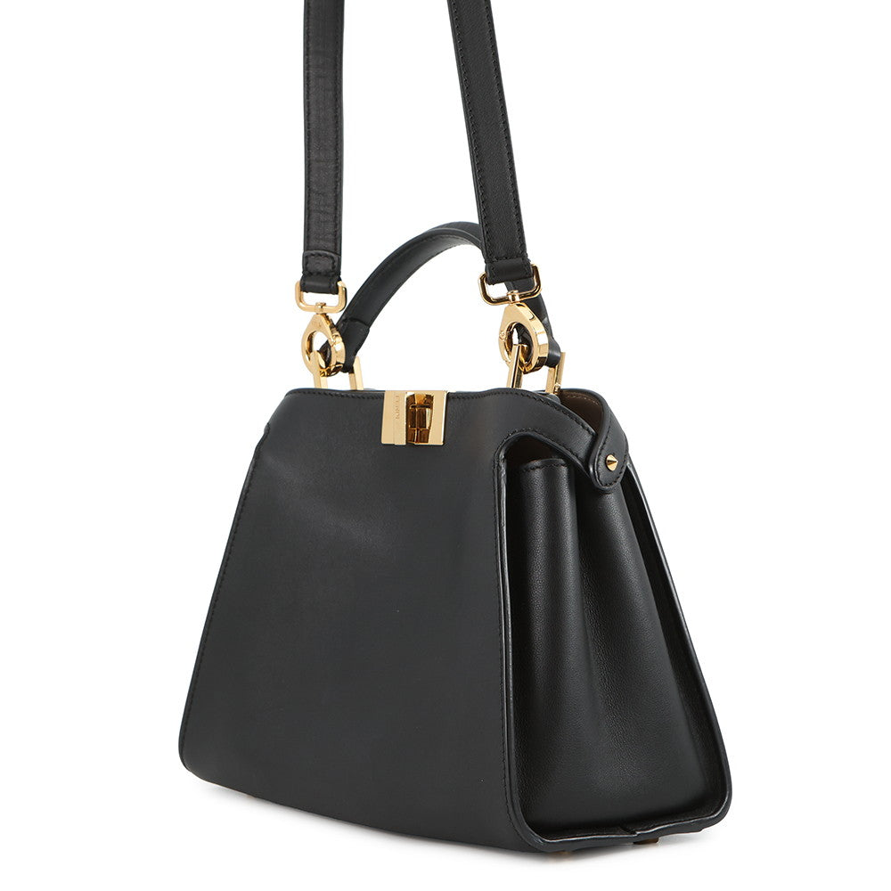 FENDI Peekaboo Iconic Essential Black8BN302 Leather