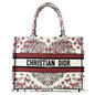 Dior Book Tote Canvas White Tote Bag Style 4