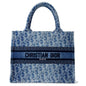 Dior Book Tote Oblique Blue Tote Bag Style 4