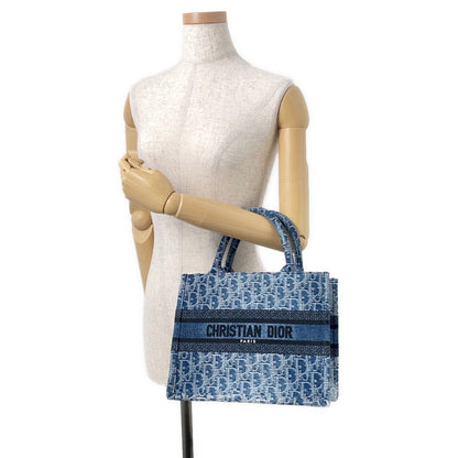 Dior Book Tote Oblique Blue Tote Bag Style 4