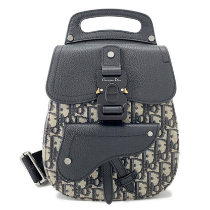 Dior Oblique Leather Black Handbag