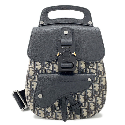 Dior Oblique Leather Black Handbag