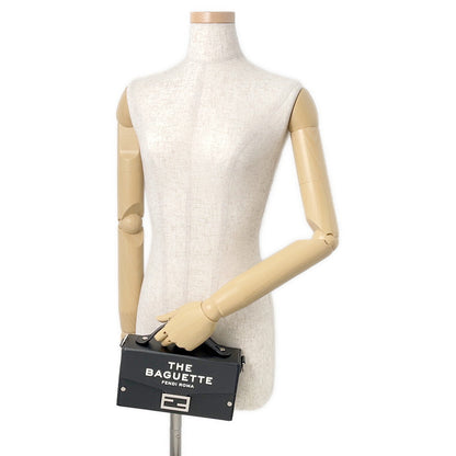 FENDI Baguette Soft Trunk in collaboration with Marc Jacobs Black7VA565 Leather