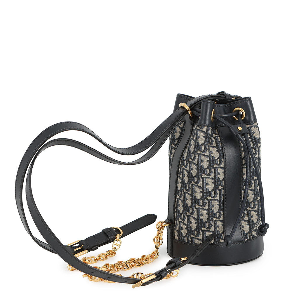 Dior Oblique Leather Beige Backpack