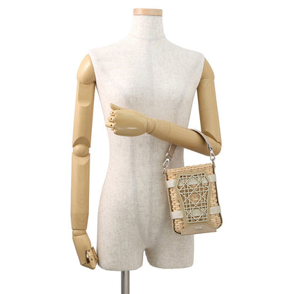 Dior Sahara 2-Way Bucket Bag Beige2Eskh376Bas Raffia Leather Rubber