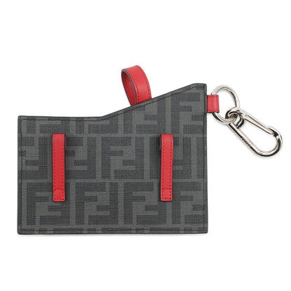 FENDI Pocket Bag Charm Gray7AR759 PVC Leather