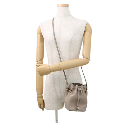 FENDI Montresor 2WAY Bag Beige8BS010 Leather Size Mini