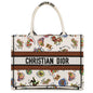Dior Book Tote Canvas White Tote Bag Canvas