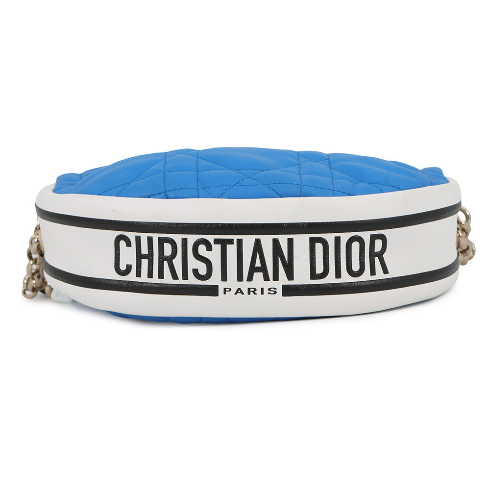 Dior Cannage White Shoulder Bag