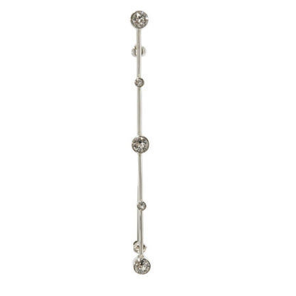 Saint Laurent Paris Crystal Brooch