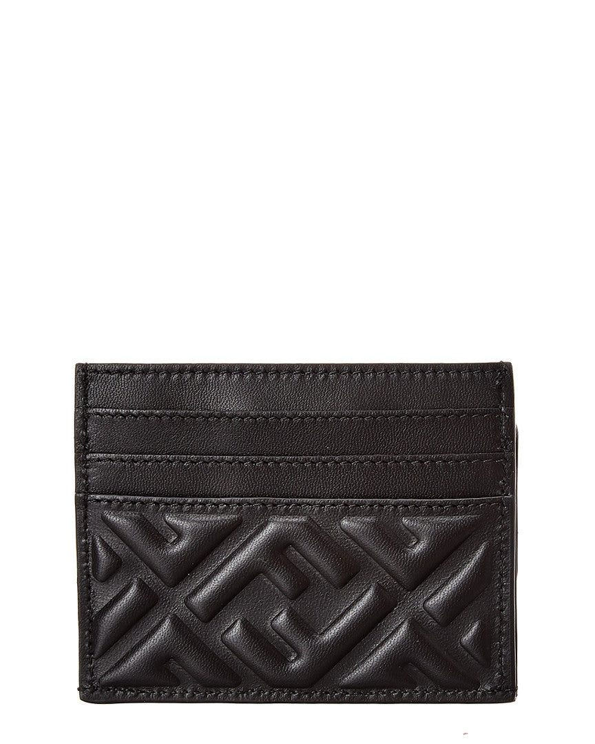 Fendi Leather Card Holder