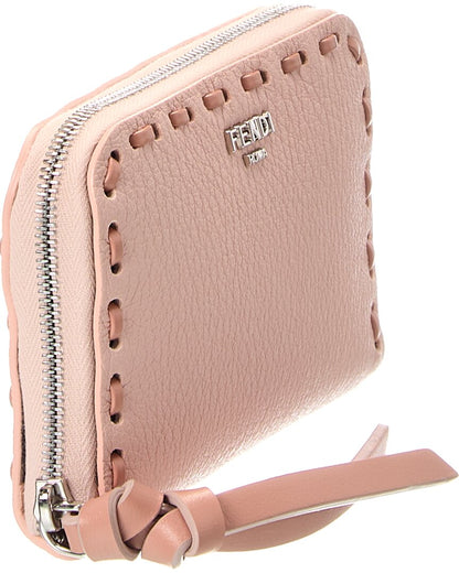 Fendi Peekaboo Mini Leather Coin Purse