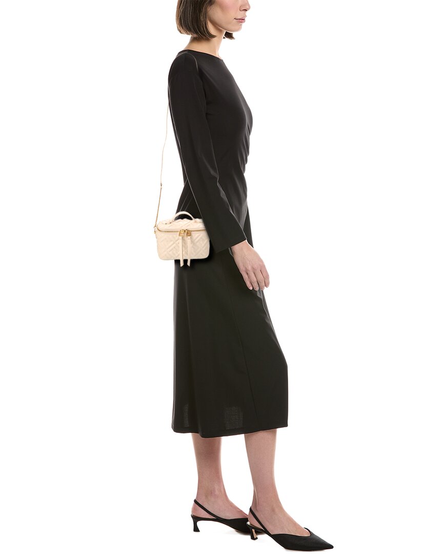Fendi Ff Leather Vanity Case