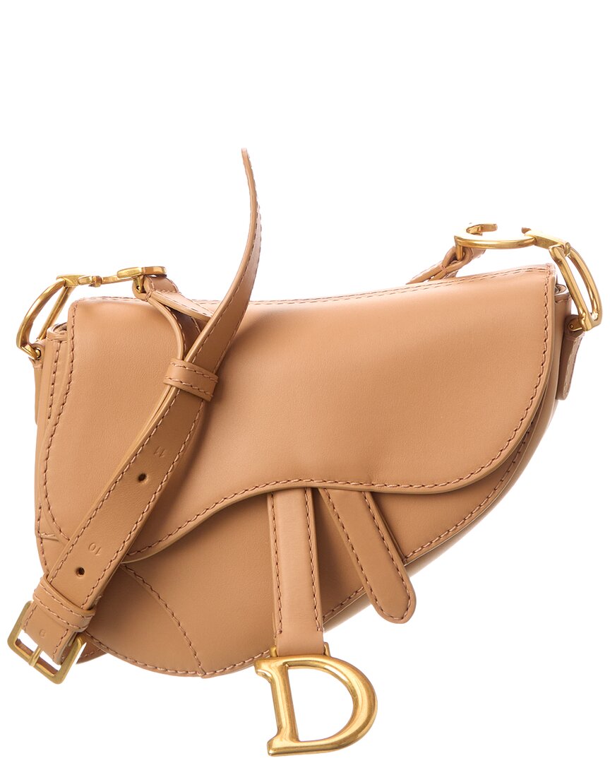 Dior Saddle Leather Crossbody Leather