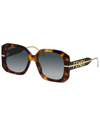 Fendi Women's Fe40065 55Mm Sunglasses