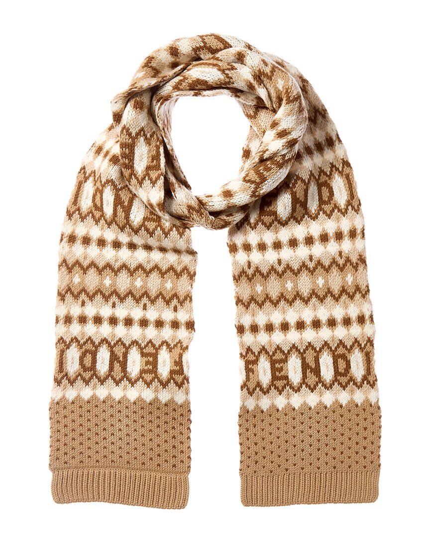 Fendi Wool-Blend Scarf