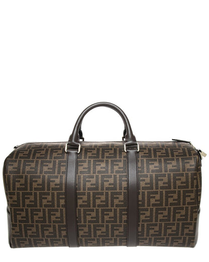 Fendi Ff Medium Canvas & Leather Duffel Bag