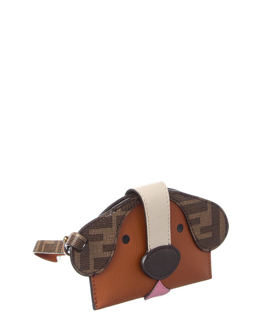 Fendi Best Friends Forever Leather Card Case