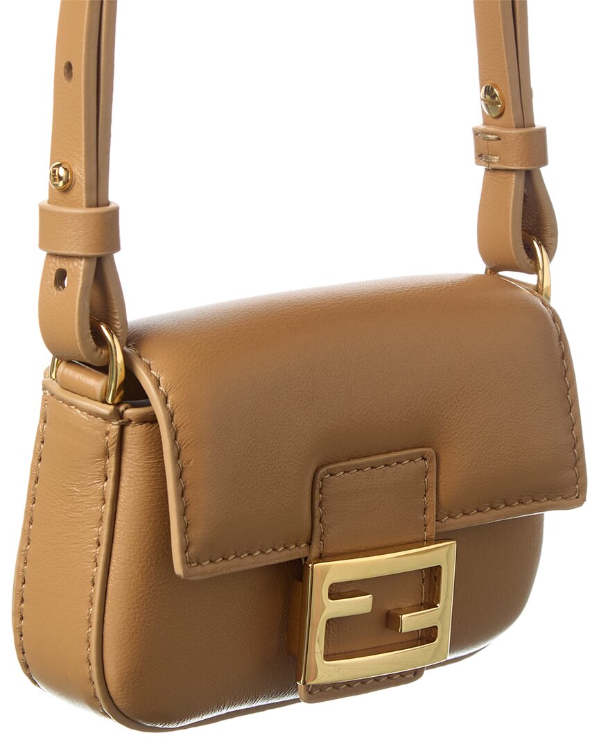 Fendi Baguette Leather Bag Charm