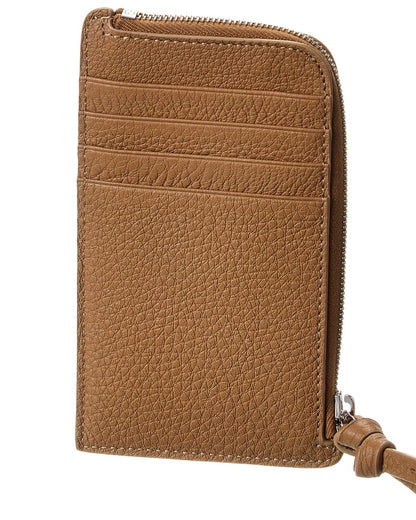 Fendi Ff Diamonds Leather Card Holder