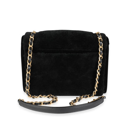 Chanel Flap Small Black White Shoulder Bag