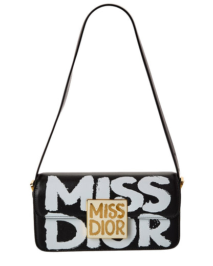 Dior Miss Dior Leather Shoulder Bag