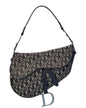 Dior Black Trotter Canvas Saddle Bag ( )