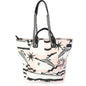 Chanel Canvas Black White Pink Tote