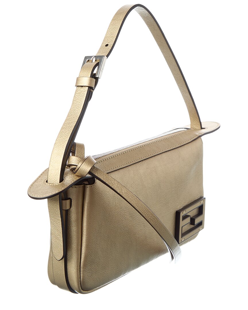 Fendi Simply Fendi Mini Leather Shoulder Bag