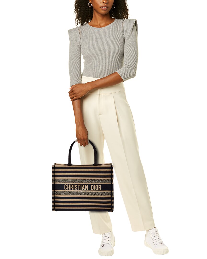 Dior Book Tote Leather Tote Bag Style 50