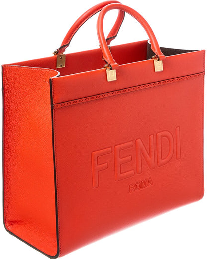 Fendi Sunshine Medium Leather Tote