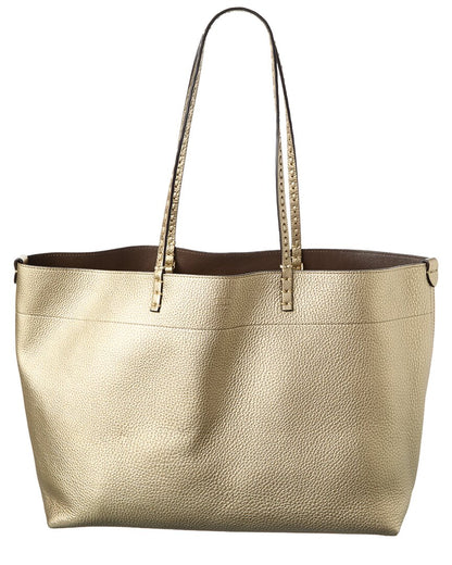 Fendi Roll Medium Leather Tote